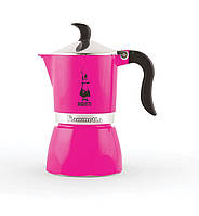 Гейзерна кавоварка Bialetti Fiammetta Fucsia Lady Rose (3 чашки - 130 мл)