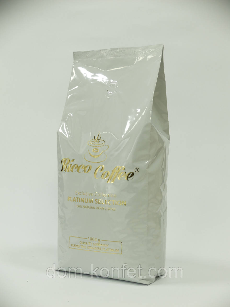 Зерновой кофе Ricco Coffee Platinum Selection 1 кг - фото 1 - id-p661543406