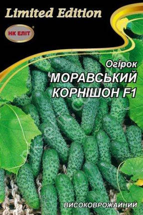 Огірок МОРАВСЬКИЙ КОРНІШОН F1 3г, фото 2