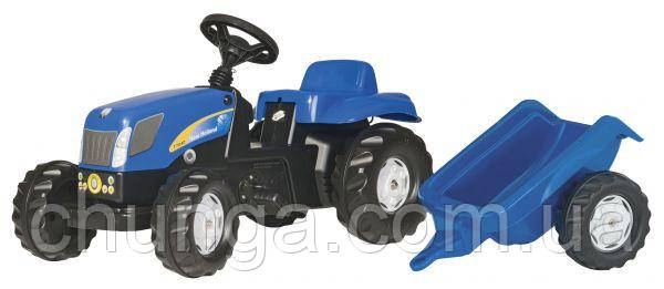 Трактор Kid New Holland з причепом Rolly Toys 13074