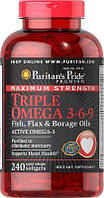 Puritan's pride Omega 3-6-9 Triple Maximum Strength 240 Softgels