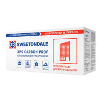 Пенополистирол SWEETONDALE XPS CARBON PROF 1180х580х50 цена за лист