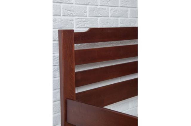 Кровать двуспальная Ольга (буковый щит) изголовье