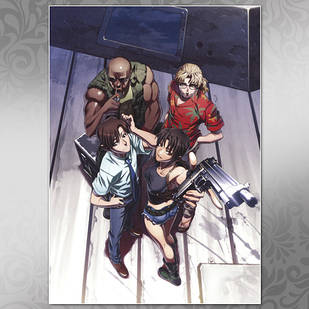 Плакат А4 Аніме Black Lagoon