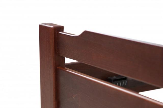 Кровать двуспальная Ольга (буковый щит) изножье