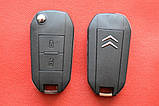Викидний ключ Citroen 2 кнопки для переділки, фото 2