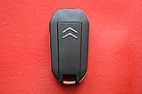 Викидний ключ Citroen 2 кнопки для переділки, фото 3