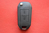 Викидний ключ Citroen 2 кнопки для переділки, фото 4