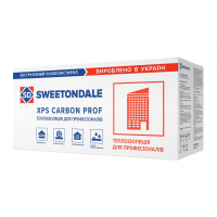 Пенополистирол SWEETONDALE XPS CARBON PROF RF 1180х580х50 цена за лист