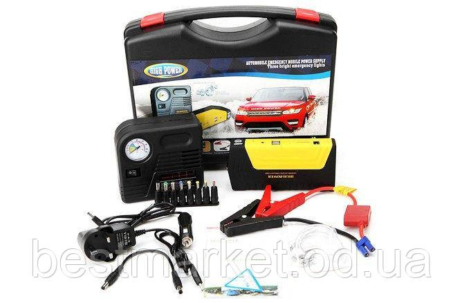 Пусковий інвертор автомобільний набір в кейсі Power Bank Jump Starter TM-15