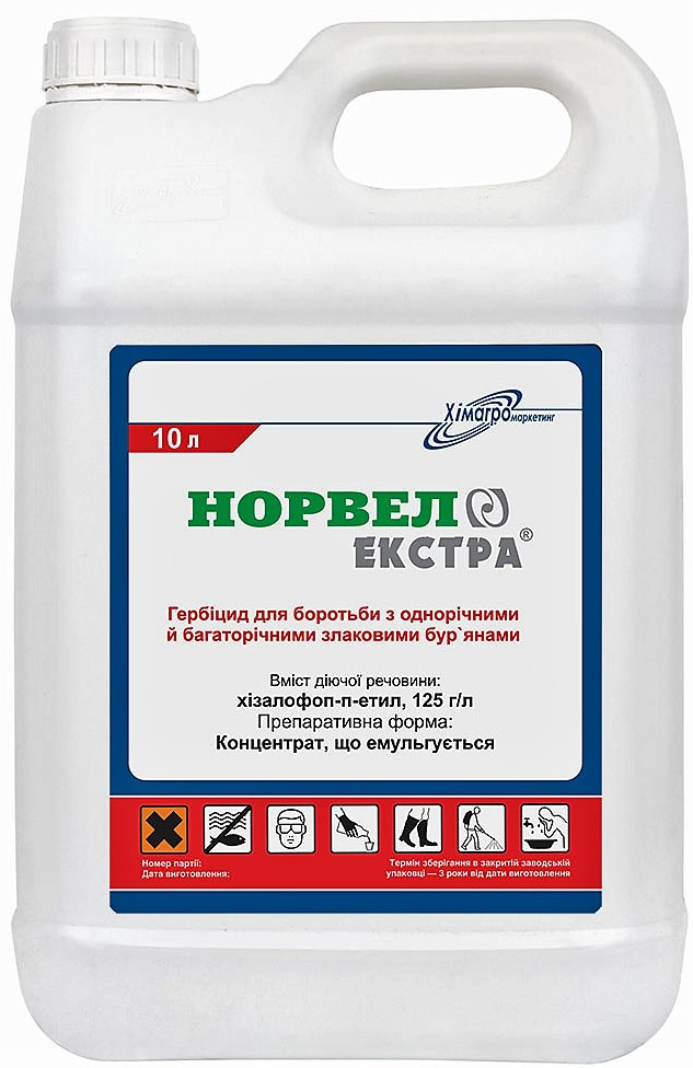 Післясходовий системний гербіцид Норвел Екстра 10 л