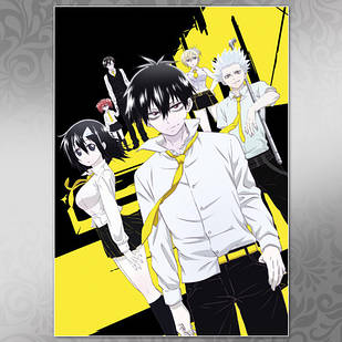 Плакат А4 Аніме Blood Lad