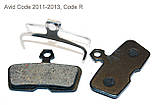 Гальмівні колодки для Avid Code 2011-2013, Code R  Кераміка, фото 2