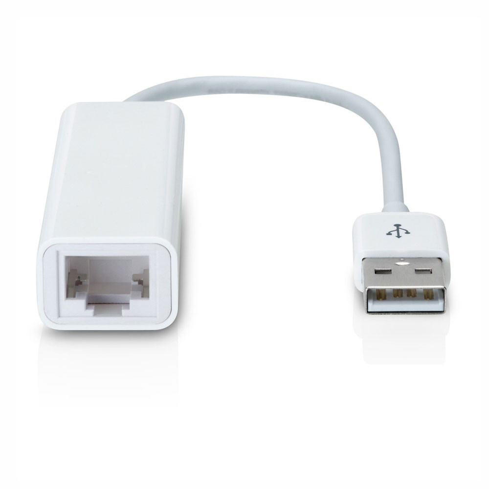 Сетевая карта Apple (Оригинал) переходник адаптер USB 2.0 to RJ45 Ethernet LAN Macbook Air / Retina MC704ZM/A - фото 2 - id-p26598231