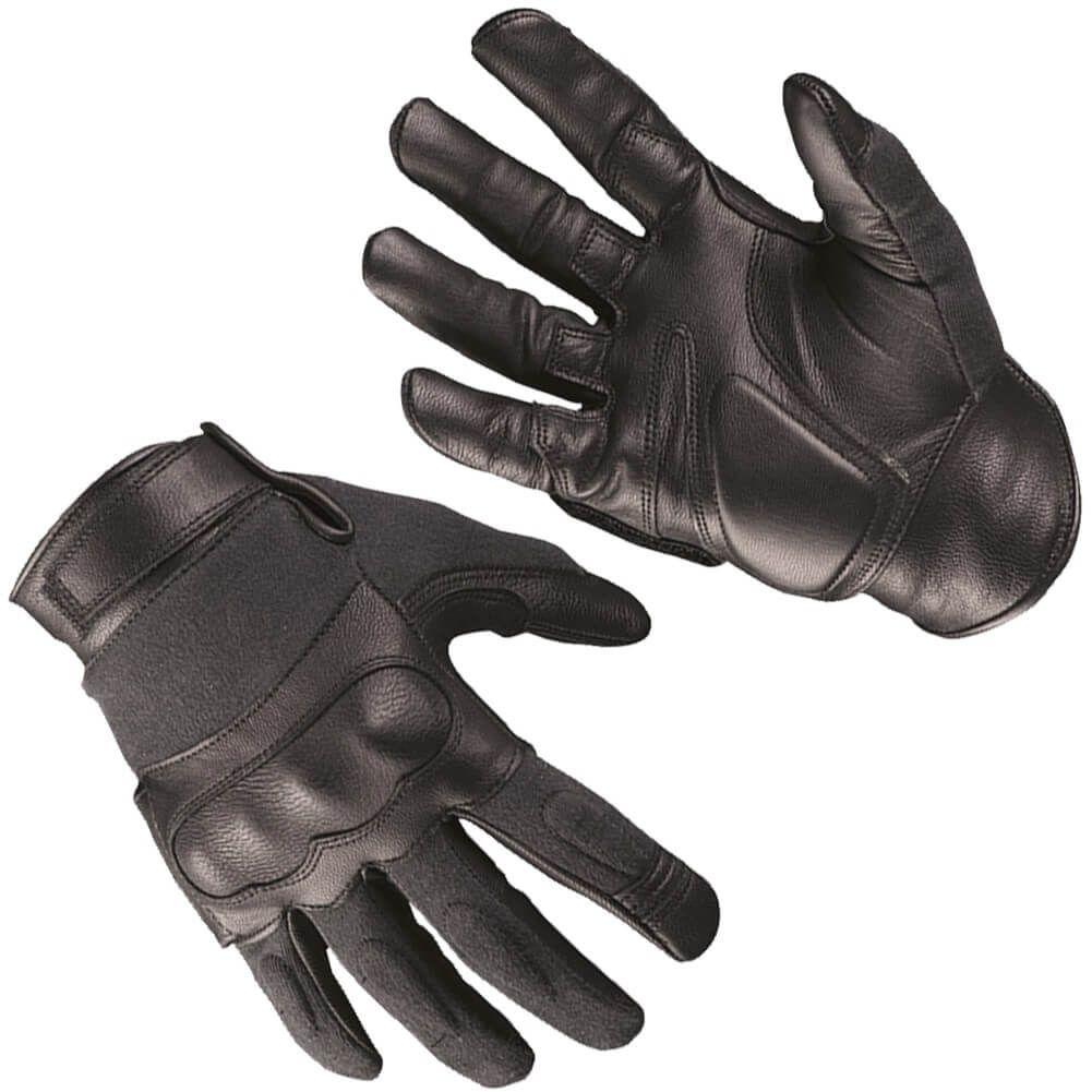 Рукавички Mil-Tec Tactical Gloves leather\ Kevlar Black (12504202)