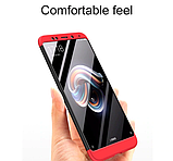 Чохол-бампер GKK 360 для Xiaomi Redmi Note 5 Pro/ Note 5 — червоний, фото 5