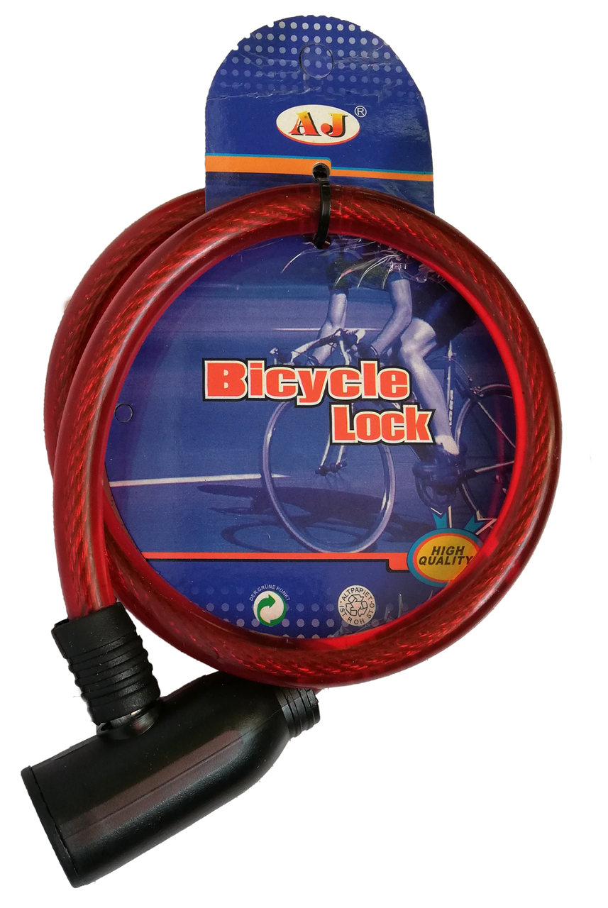 Замок велосипедний 8*600 мм