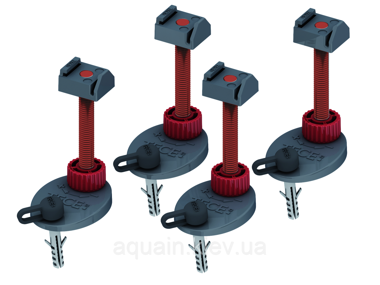 Комплект опор для TECEdrainline низький