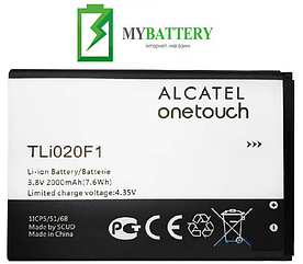 Оригінальний акумулятор АКБ батарея для Alcatel 7040D/ 7041D One Touch Pop C7/TLi020F1 2000 mAh 3.8 V