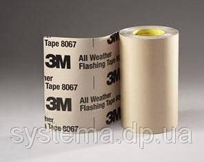 3M Flexible Air Sealing Tape 8067E FAST-F - Еластична герметизуюча стрічка 100,0х0,13 мм 50/50, рулон 25 м, фото 4