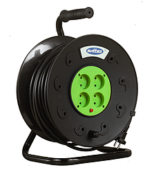 Подовжувач на котушці Svittex 25 м (2х1.5)