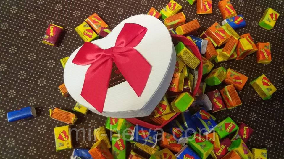 Жучки Love is 5 смаків мікс жувальна гумка лові і з подарунковий набір 70 штук