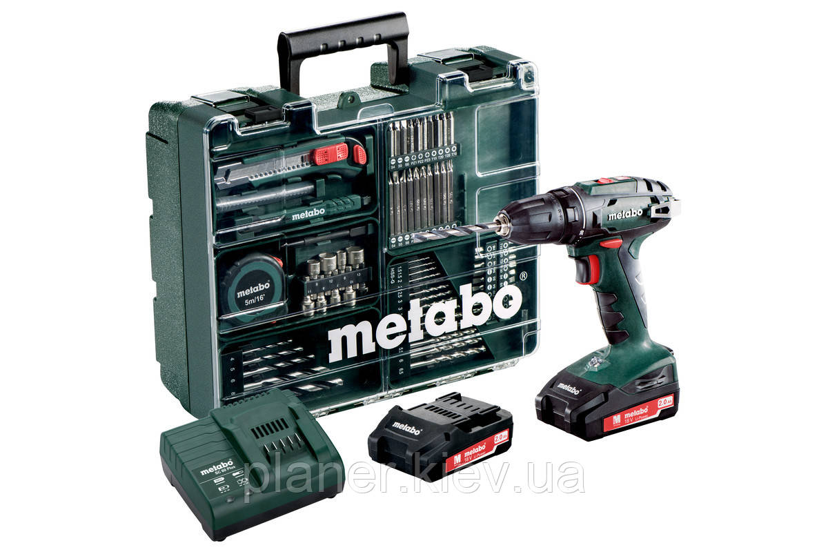 Акумуляторна дриль-шуруповерт Metabo BS 18 Mobile Workshop 74 (602207880)