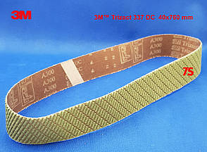 3М™ Trizact™ 337DC - Шліфувальна стрічка 40x760 мм, A300 (P80), фото 1