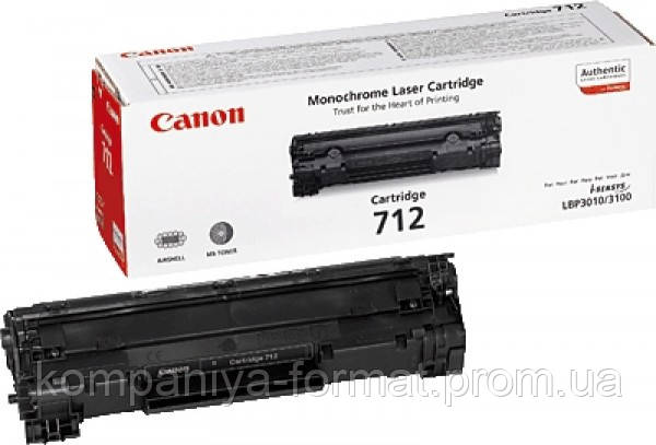 Відновлення картриджа Canon 712