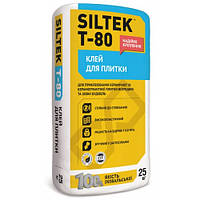 SILTEK Т-80 25 кг Клей для плитки Силтек