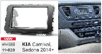 2-DIN переходная рамка KIA Carnival, Sedona 2014+, CARAV 11-520