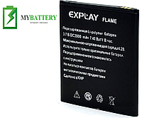 Оригинальный аккумулятор АКБ (Батарея) для Explay FLAME 2000 mAh 3.7V