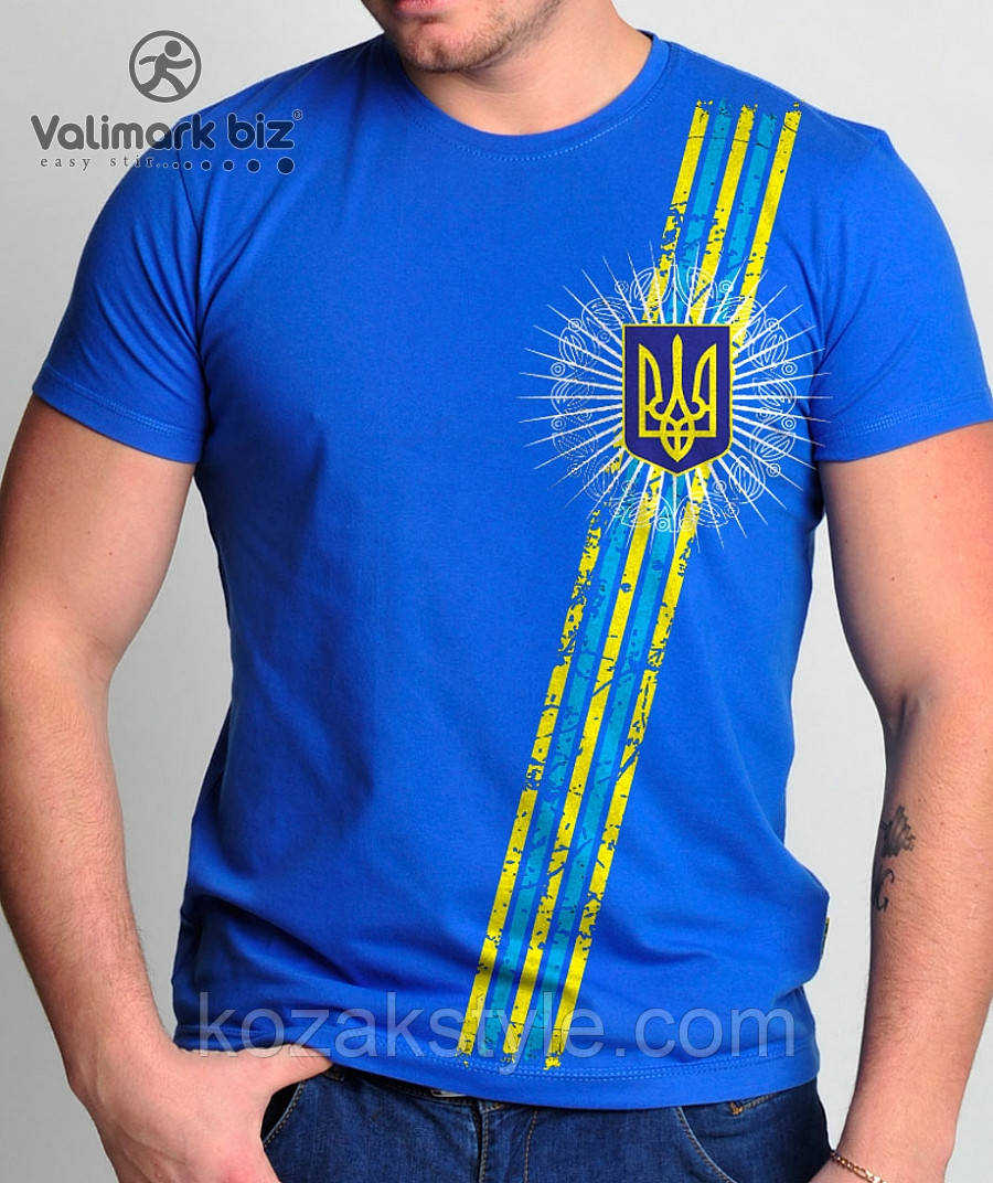 Футболка "Промінь" голуба