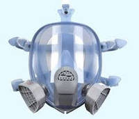 Повнолицева маска Хімік-3 з двома фільтрами хімічними під байонет