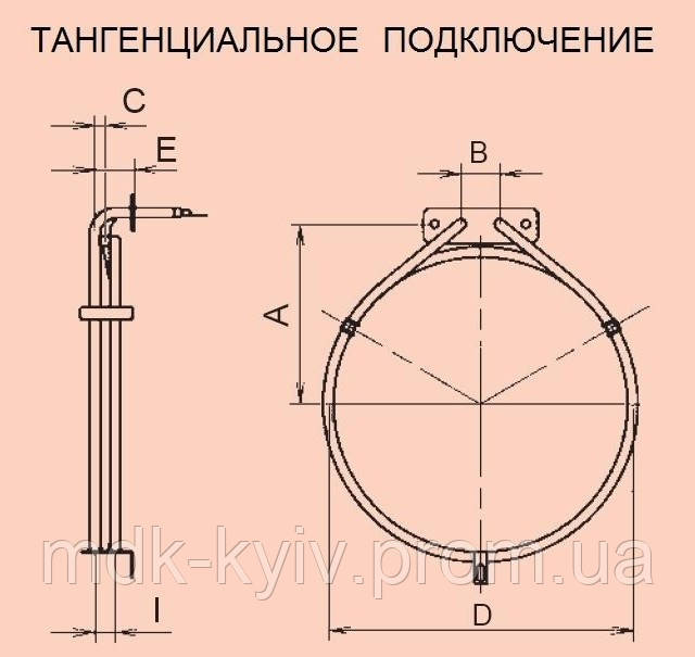 Турбо d18/2,0кВт бытовой ТЭН конвекции (двигателя вентилятора электродуховки), нержавейка, 6.5мм, 2 витка - фото 4 - id-p203579048