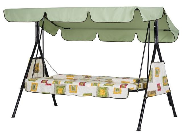 Качели Дача (Бязь Абстракция на белом фоне) фото 2 Качели Дача (Бязь Абстракция на белом фоне) фото 2