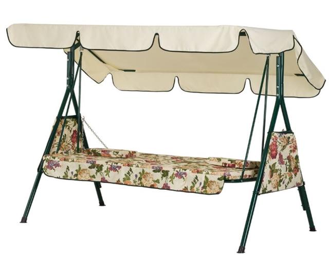 Качели Дача (Бязь Полевые цветы) фото 2 Качели Дача (Бязь Полевые цветы) фото 2