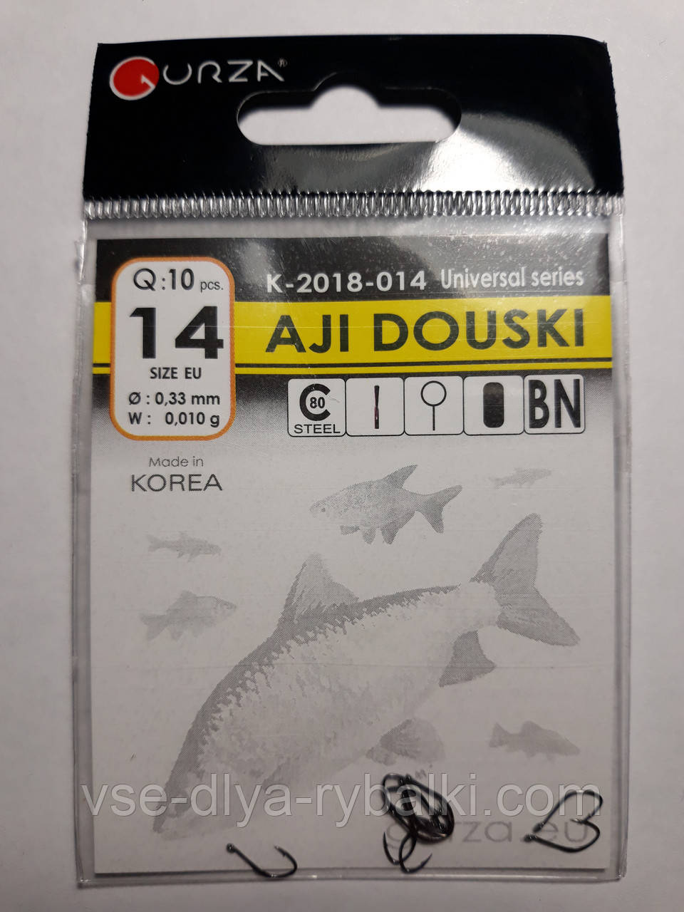 Гачки Gurza aji douski № 14