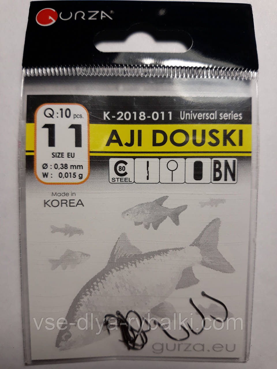 Гачки Gurza aji douski № 11