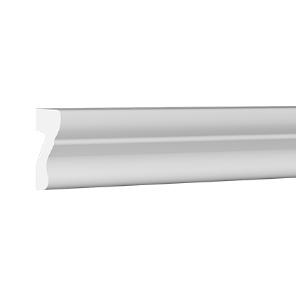Молдинг стіновий Evroplast 1.51.346 (3,4х1,6)см, довжина 2м