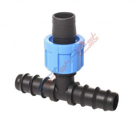 Трійник редукційний для садових трубки, стрічки