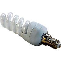 Лампа енергозберігаюча EUROLAMP 220v - 15w Т2 Spiral 4100K E14 LN-15144