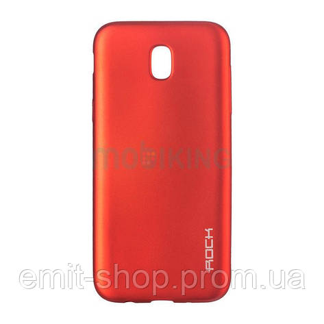 Силіконовий чохол Rock Matte Series для Samsung Galaxy A3 2017 (A320) (Red), фото 2