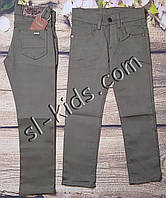 Яркие штаны для мальчика 7-11 лет(розн) (бежевые) пр.Турция