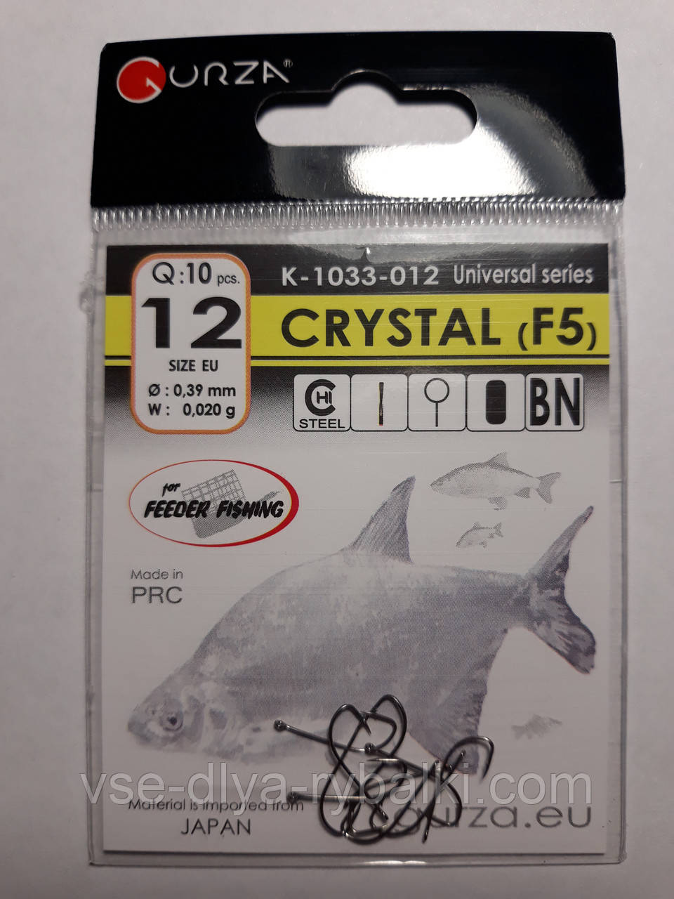 Гачки Gurza crystal f5 № 12