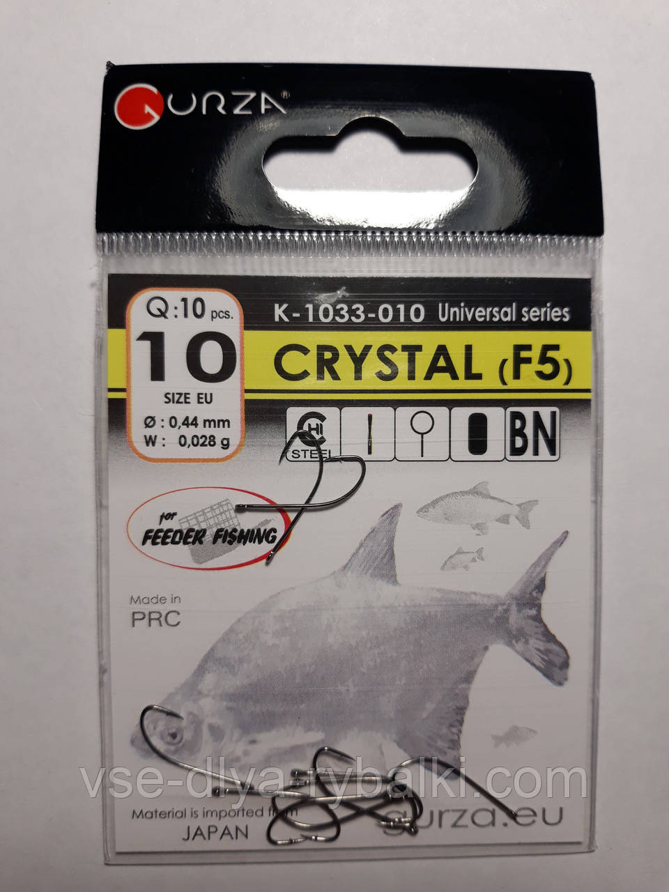 Гачки Gurza crystal f5 № 10