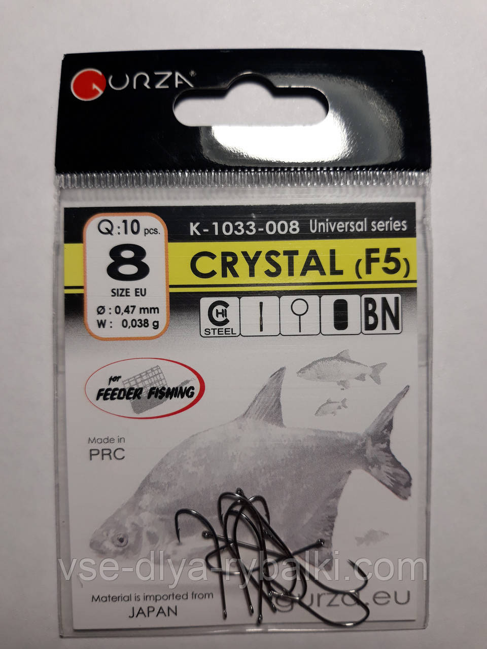 Гачки Gurza crystal f5 № 8