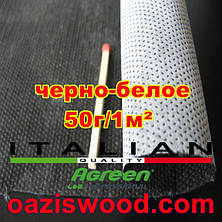 Агроволокно p-50g 3.2*50м чорно-біле італійське якість Agreen, фото 2