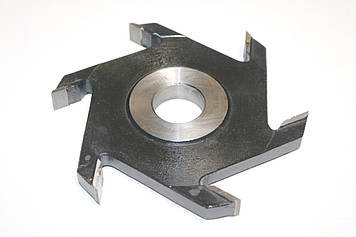 Фреза пазова 160x32x10 проста, напаяна твердим сплавом ВК.