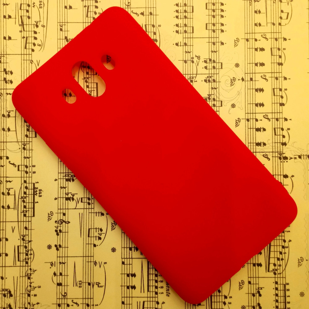 Силіконовий матовий чохол Candy для Huawei Mate 10 (Червоний)